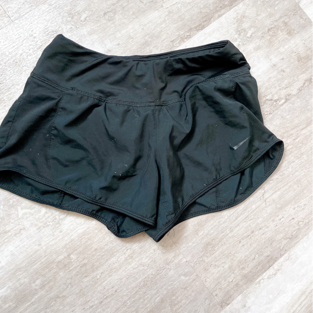 Black workout shorts